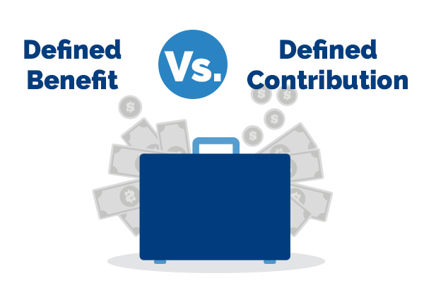 Two common types of occupational pensions include the defined benefit pension and the defined contribution pension